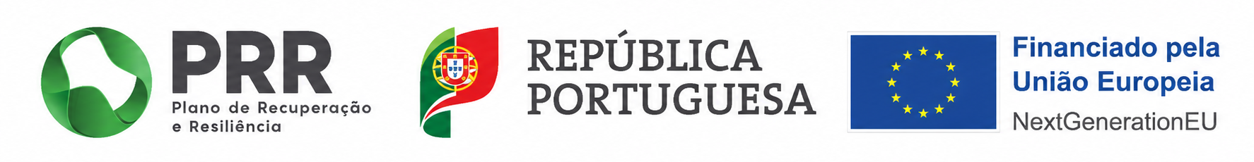 Plano de Recuperação e Resiliência (PRR) · República Portuguesa · Financiado pela União Europeia — NextGenerationEU